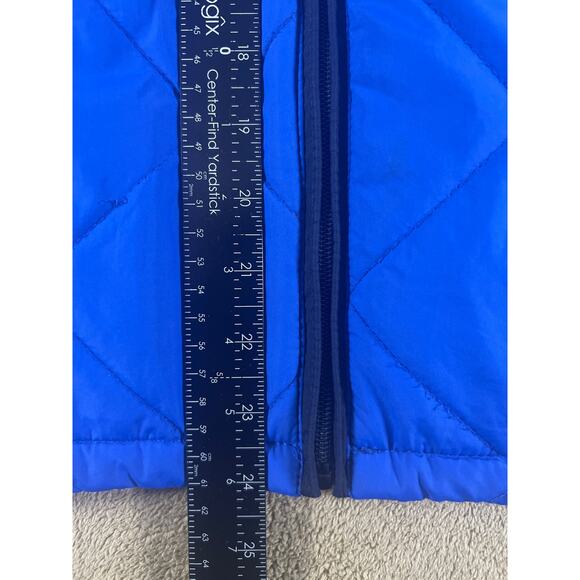Lauren Ralph Lauren Women's Lightweight Quilted Vest in Royal Blue, Size L - Picture 3 of 11